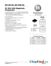 Datasheet  MC10E166
