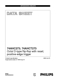 Datasheet  74AHCT273