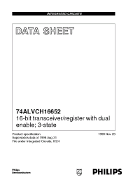 Datasheet  74ALVCH16652
