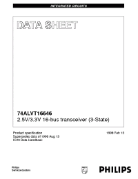 Datasheet  74ALVT16646