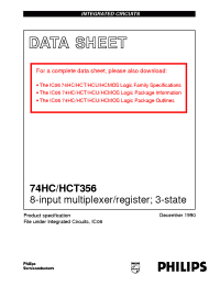 Datasheet  74HC/HCT356