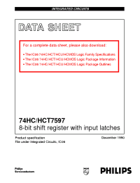 Datasheet  74HC/HCT7597