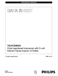 Datasheet  74LVC2952A