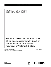 Datasheet  74LVC322245A