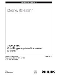 Datasheet  74LVC543A