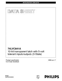 Datasheet  74LVC841A