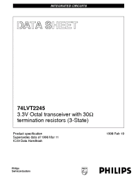 Datasheet  74LVT2245