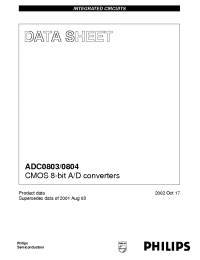 Datasheet  ADC08004