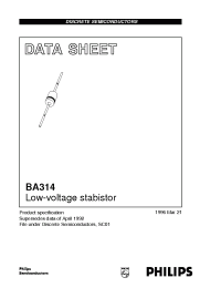 Datasheet  BA314