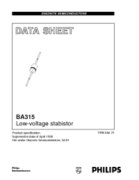 Datasheet  BA315