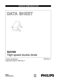 Datasheet  BAV99