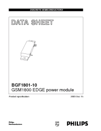 Datasheet  BGF1801-10