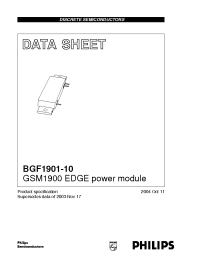 Datasheet  BGF1901-10