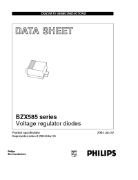 Datasheet  BZX585