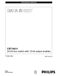 Datasheet  CBT16211