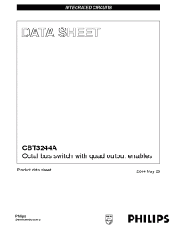 Datasheet  CBT3244A