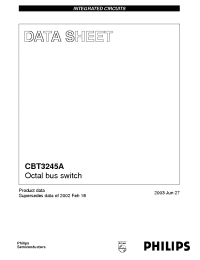 Datasheet  CBT3245A