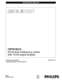 Datasheet  CBTD16210