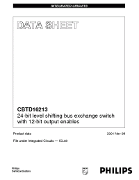 Datasheet  CBTD16213