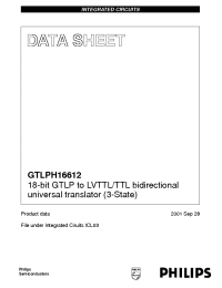 Datasheet  GTLPH16612DGG