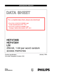 Datasheet  HEF4720B