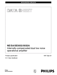 Datasheet  NE5532
