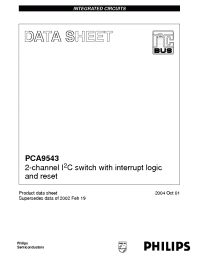Datasheet  PCA9543