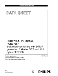 Datasheet  PCD3755F