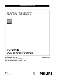 Datasheet  PCF2113x
