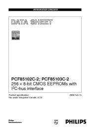 Datasheet  PCF85102C-2