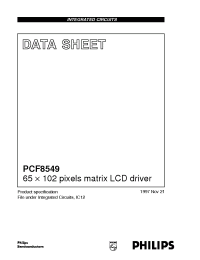 Datasheet  PCF8549