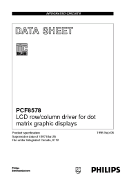 Datasheet  PCF8578