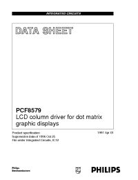Datasheet  PCF8579