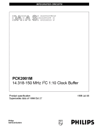 Datasheet  PCK2001M