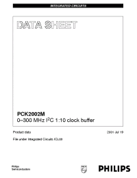 Datasheet  PCK2002M