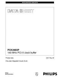 Datasheet  PCK2002P