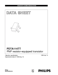 Datasheet  PDTA114TT