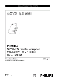 Datasheet  PUMH24