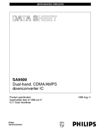 Datasheet  SA9500