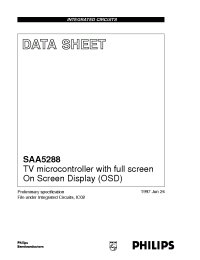 Datasheet  SAA5288