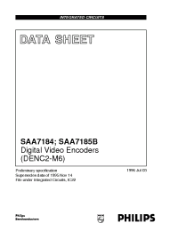 Datasheet  SAA7185B