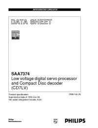 Datasheet  SAA7374