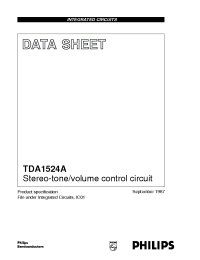 Datasheet  TDA1524A
