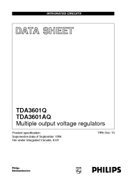 Datasheet  TDA3601AQ