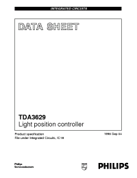 Datasheet  TDA3629