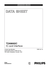 Datasheet  TDA8002C