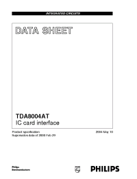 Datasheet  TDA8004