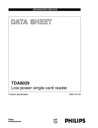 Datasheet  TDA8029