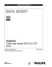 Datasheet  TDA8754