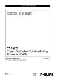 Datasheet  TDA8775